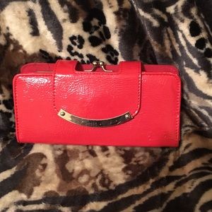 Beautiful red wallet